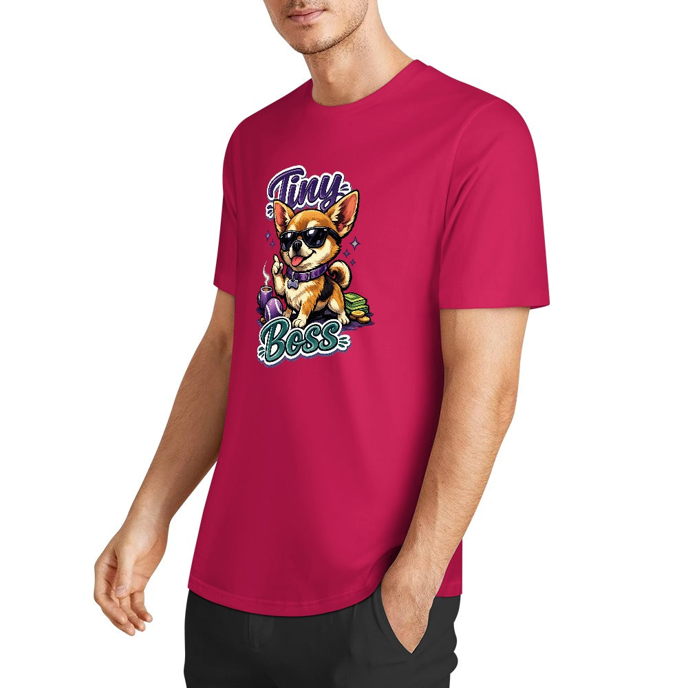 T-shirt Algodão 160 g — Carmim