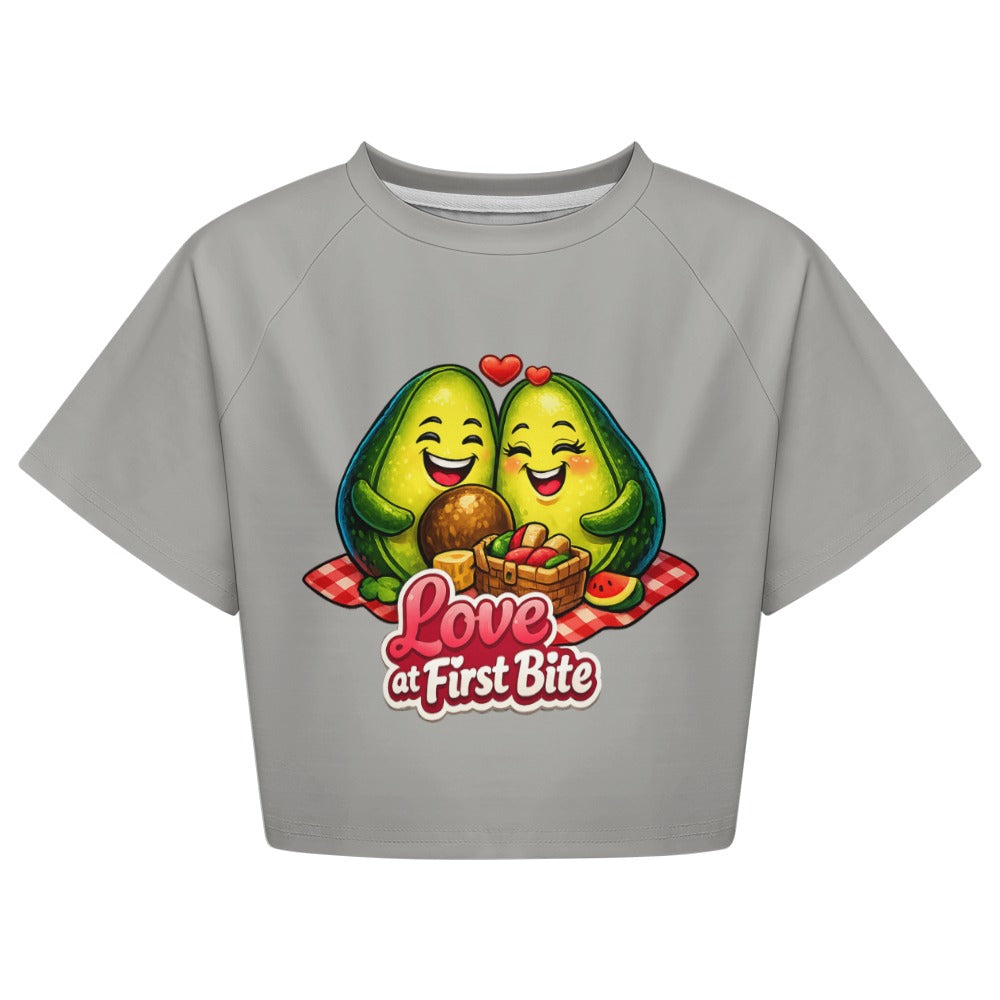 T-shirt Crop Top — Estilo Verão (Modelo 2)