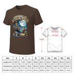 T-shirt de Homem Algodão — Estampado Frente e Costas