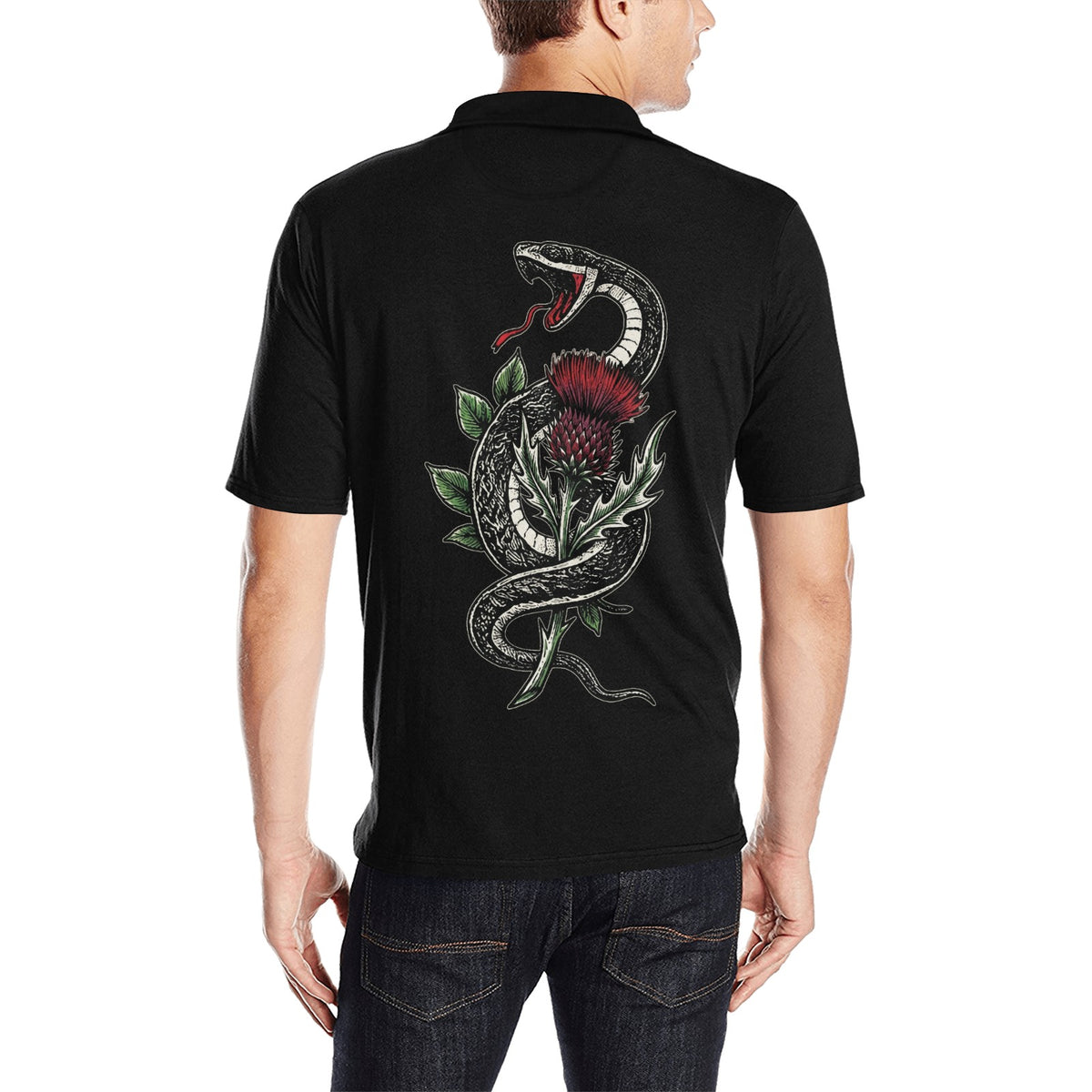 Polo Cato — Estampado Integral