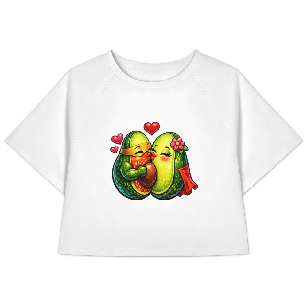 T-shirt Crop Top — Estilo Verão