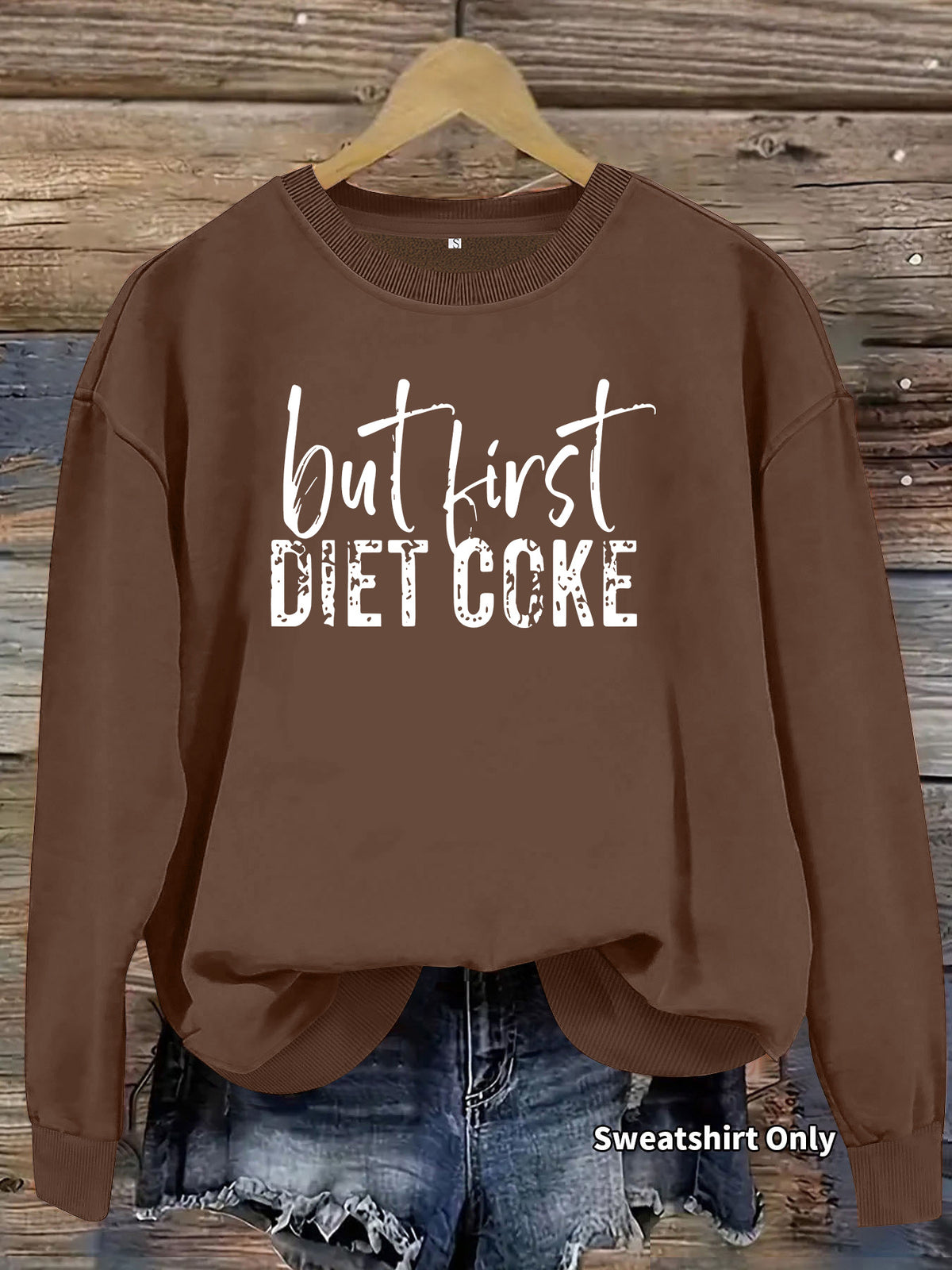 Sweatshirt Grossa Estampada — Modelo 7