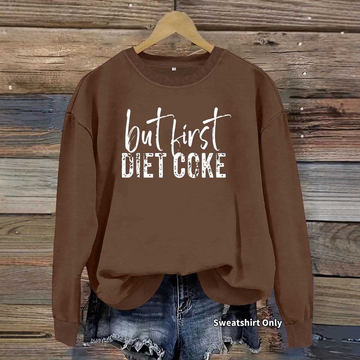 Sweatshirt Grossa Estampada — Modelo 7