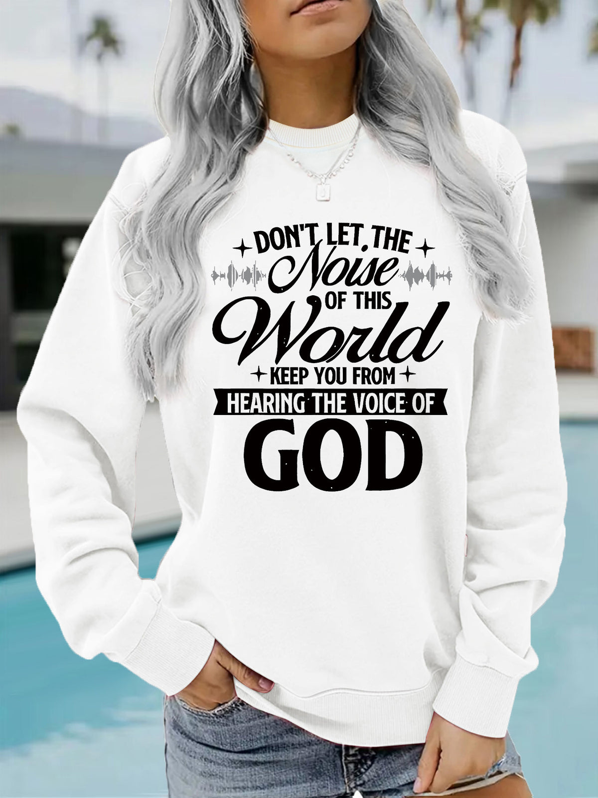 Sweatshirt Letras Estampadas — Essencial Casual