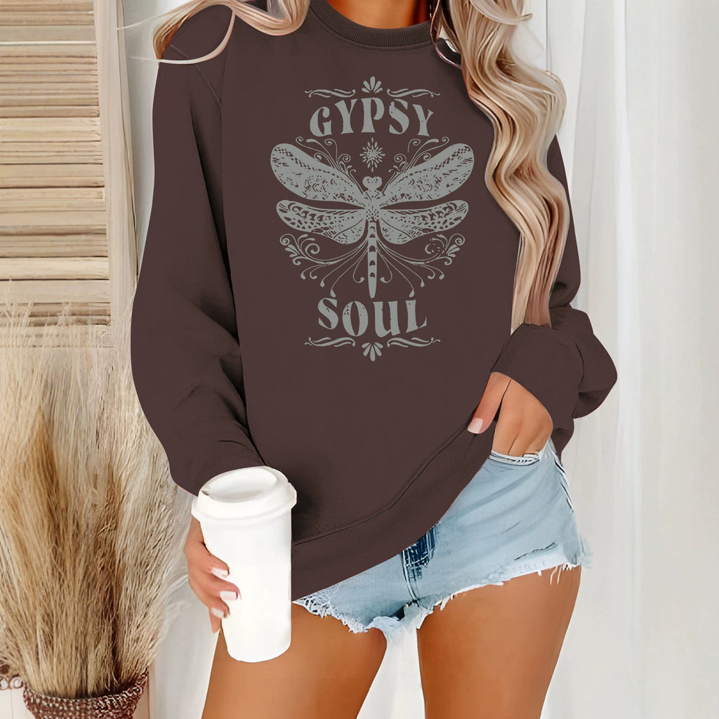 Bottom long sleeved dragonfly insect hoodie