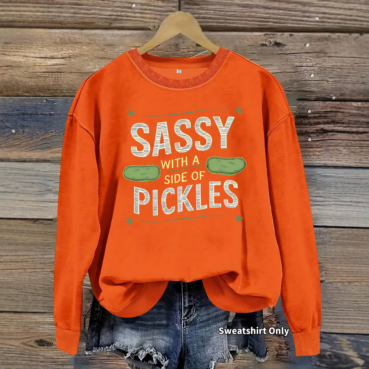 Round neck hoodie for women