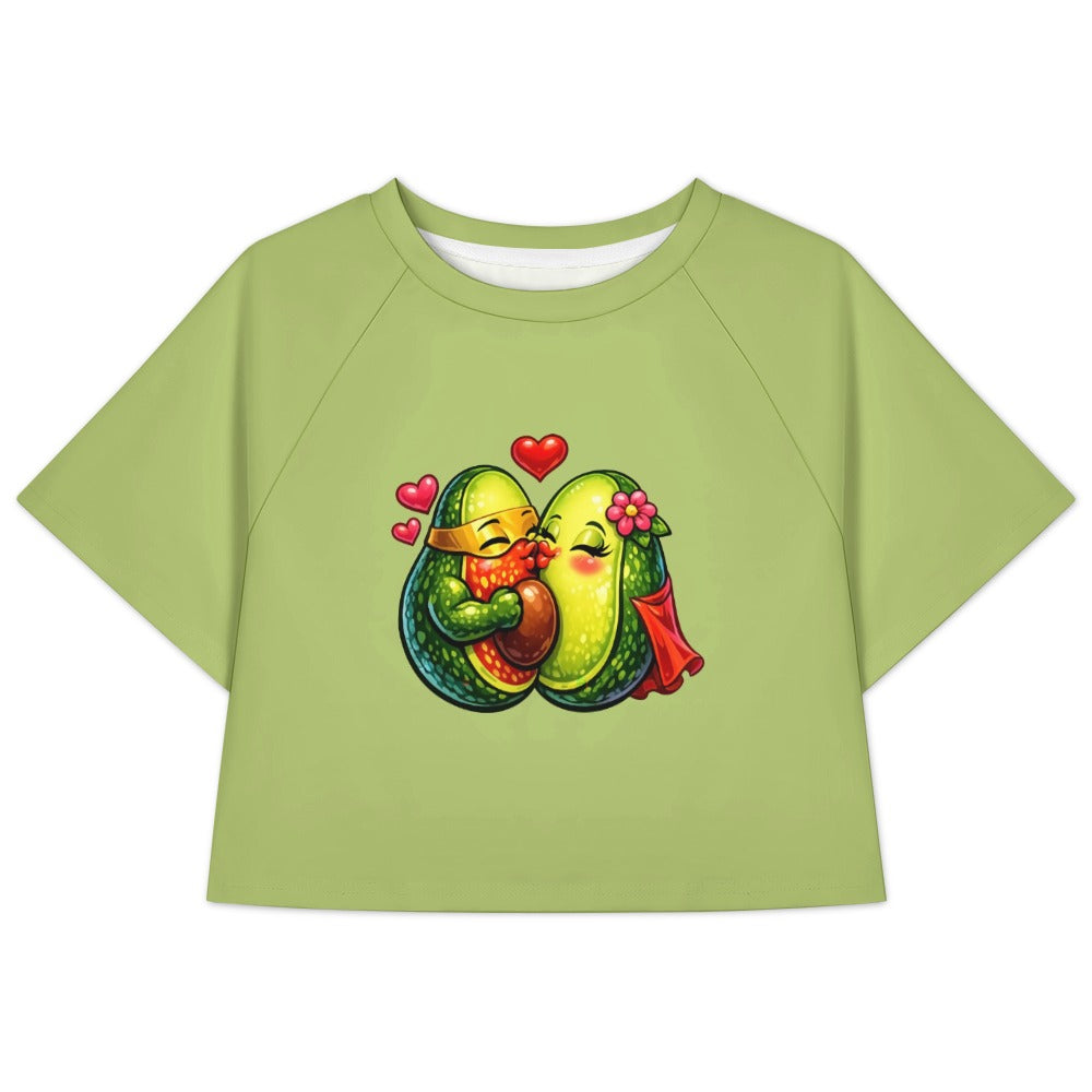 T-shirt Crop Top — Estilo Verão