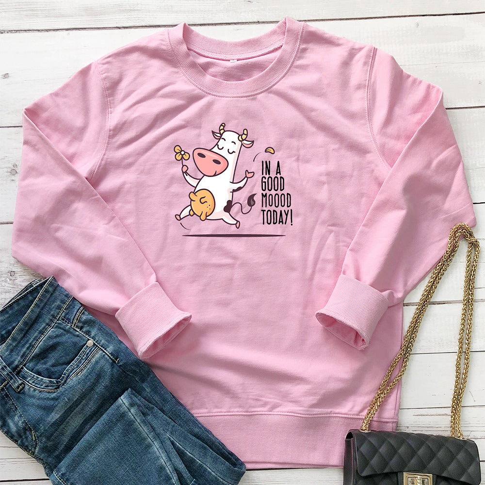 Sweatshirt In A Good Mood Today — Boa Disposição