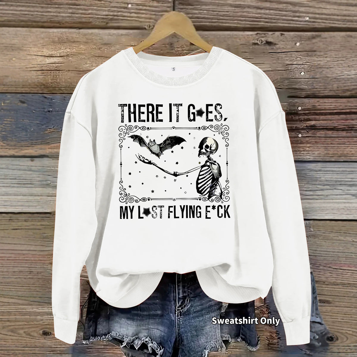 Sweatshirt Esqueleto e Águia — Estilo Dark