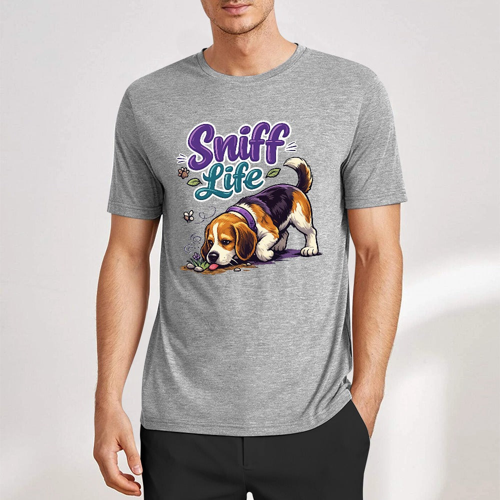 T-shirt Algodão 160 g — Prateado