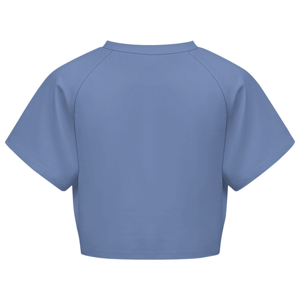 T-shirt Crop Top — Estilo Verão (Modelo 2)
