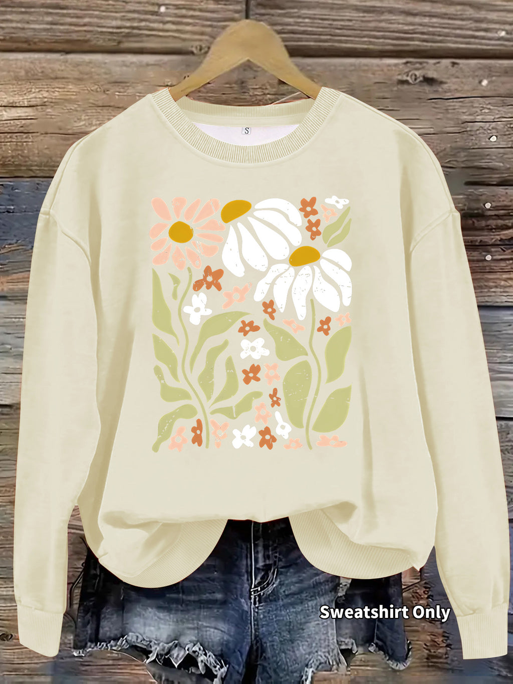 Sweatshirt Casual — Estampado Gráfico