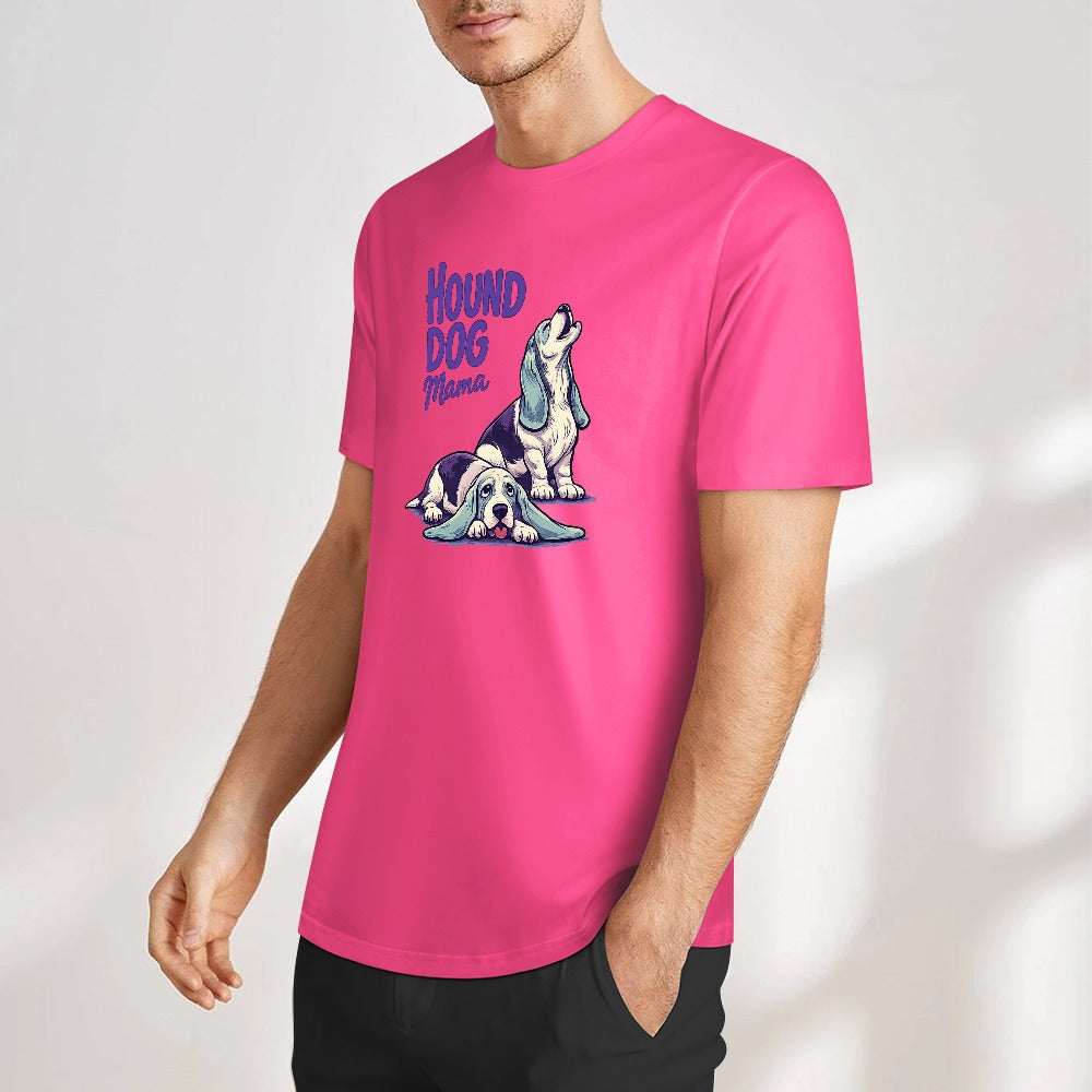 T-shirt Algodão 160 g — Rosa-Forte