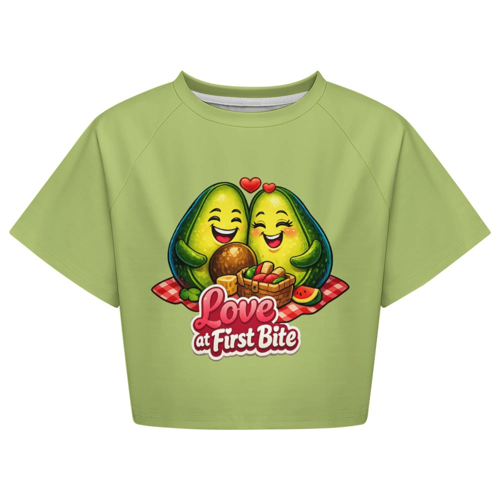 T-shirt Crop Top — Estilo Verão (Modelo 2)