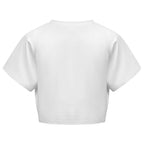 T-shirt Crop Top — Estilo Verão
