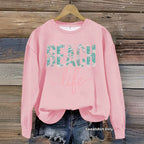 Sweatshirt Estampada Desportiva — Modelo 12