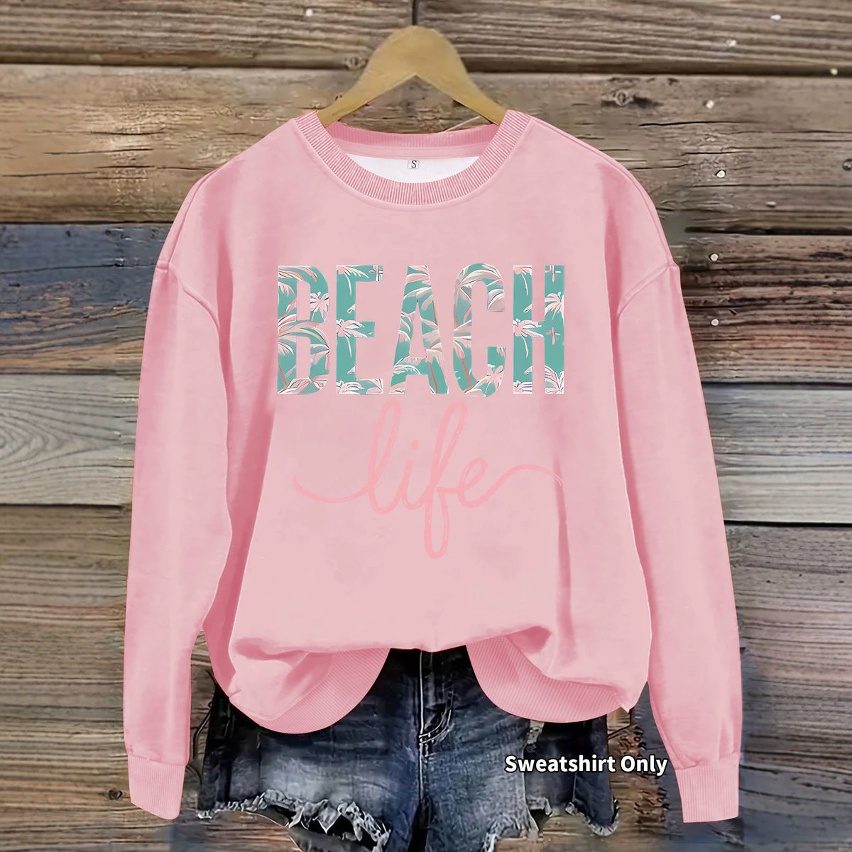 Sweatshirt Estampada Desportiva — Modelo 12