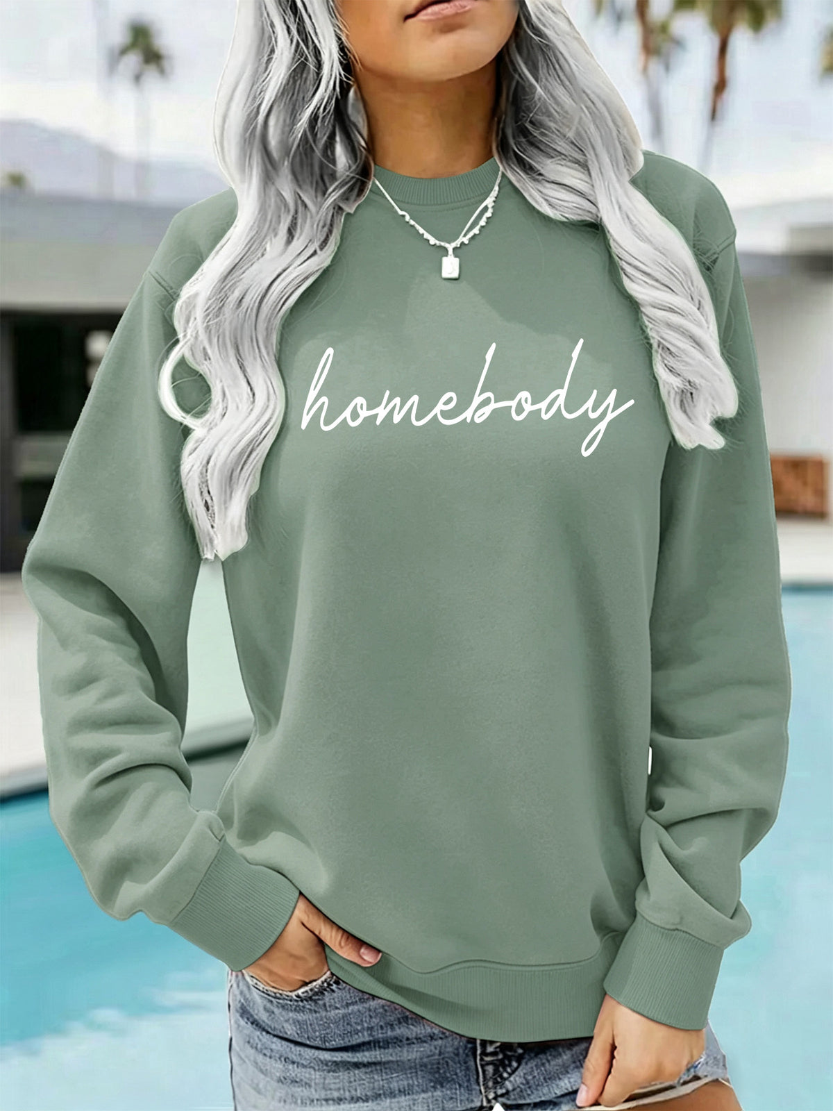 Sweatshirt Estampada — Modelo 1