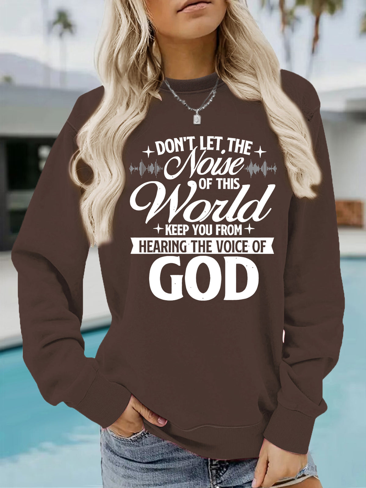 Sweatshirt Letras Estampadas — Essencial Casual