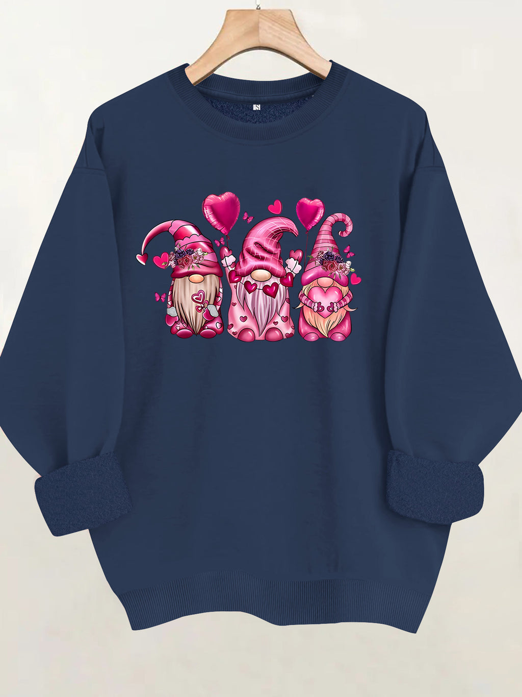 Sweatshirt de Fleece Estampada — Modelo 8