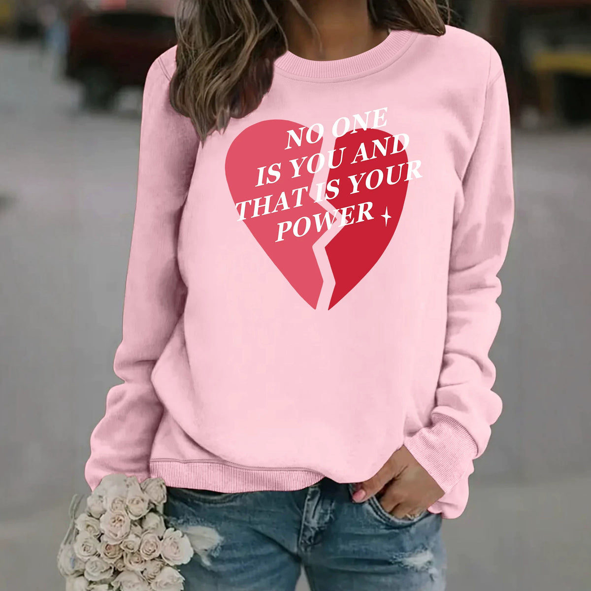 Sweatshirt Coração — Edição Dia dos Namorados