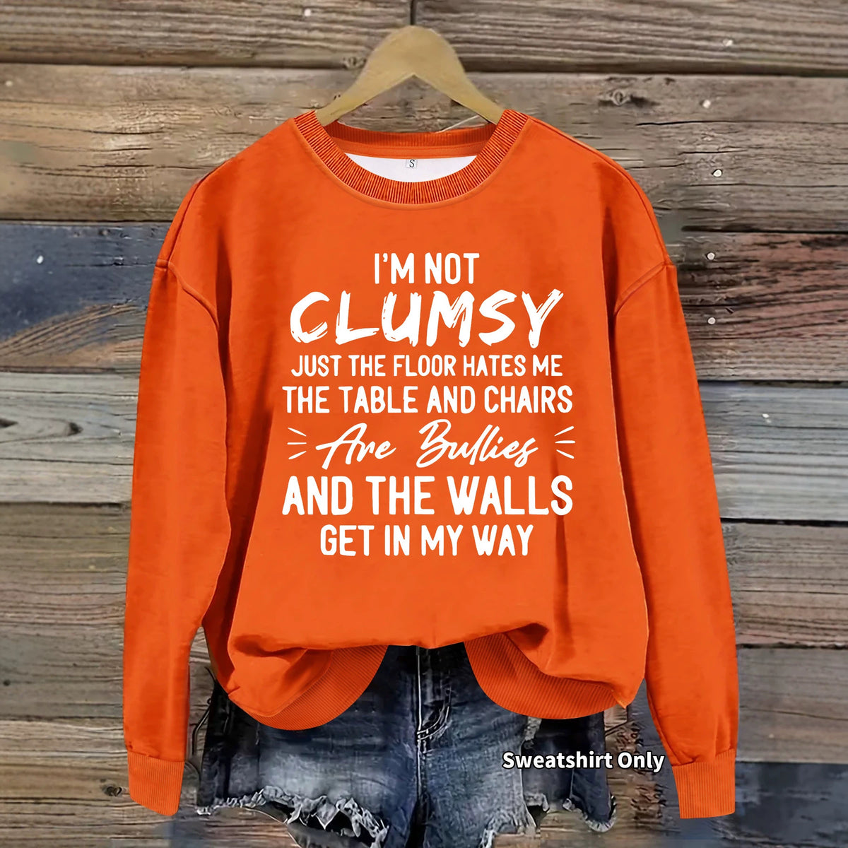 Sweatshirt Letras — Estilo Urbano