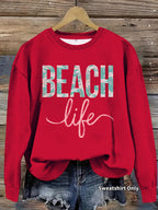 Sweatshirt Estampada Desportiva — Modelo 12
