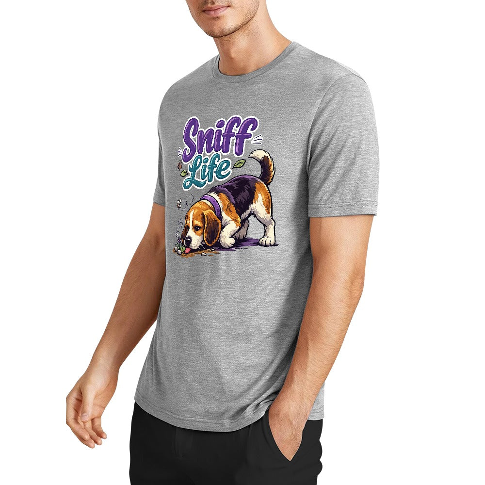 T-shirt Algodão 160 g — Prateado