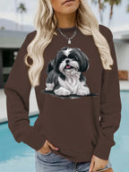 Sweatshirt Básica — Estampado Essencial