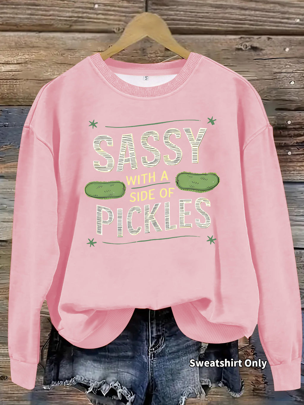 Round neck hoodie for women
