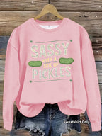 Round neck hoodie for women