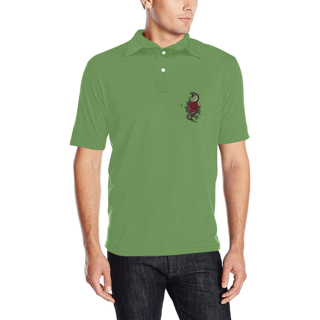 Polo Estampado Integral — Estilo Casual