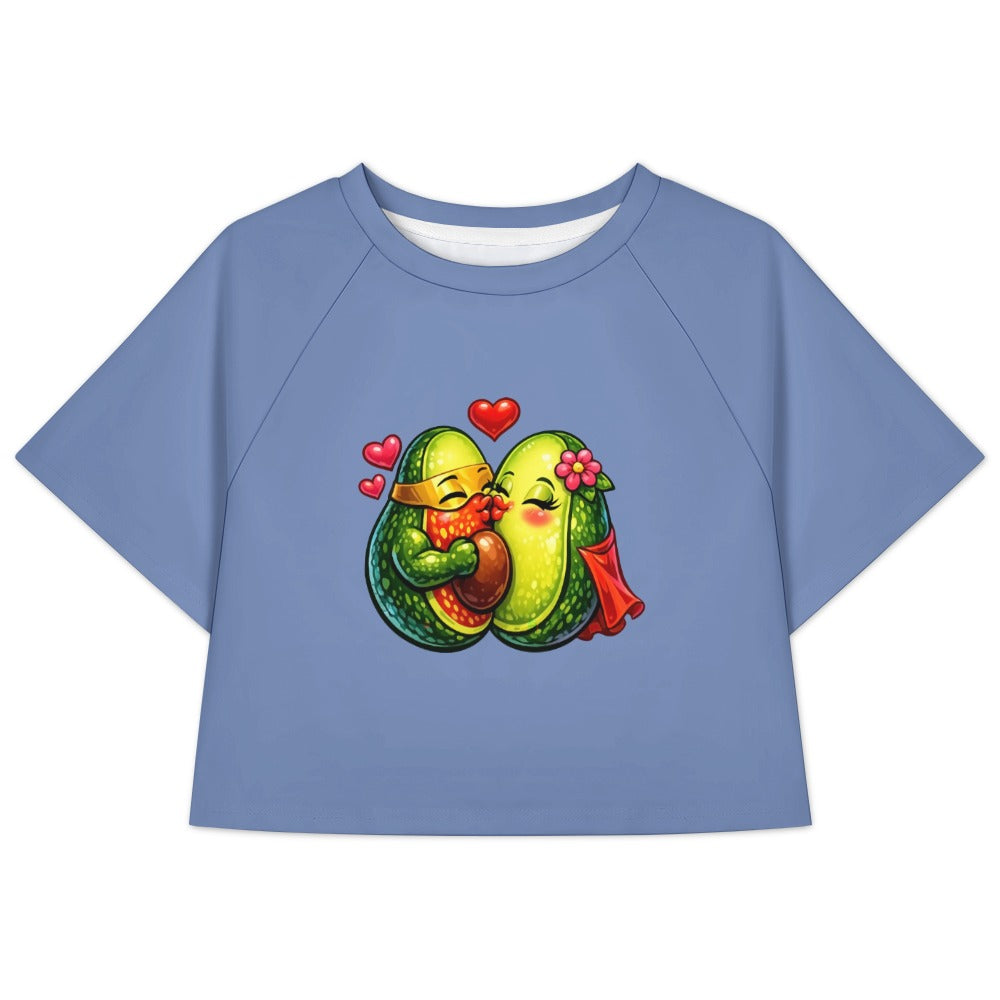 T-shirt Crop Top — Estilo Verão