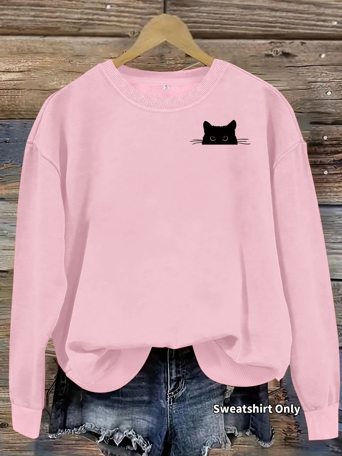 Sweatshirt Gato Preto — Charme Felino