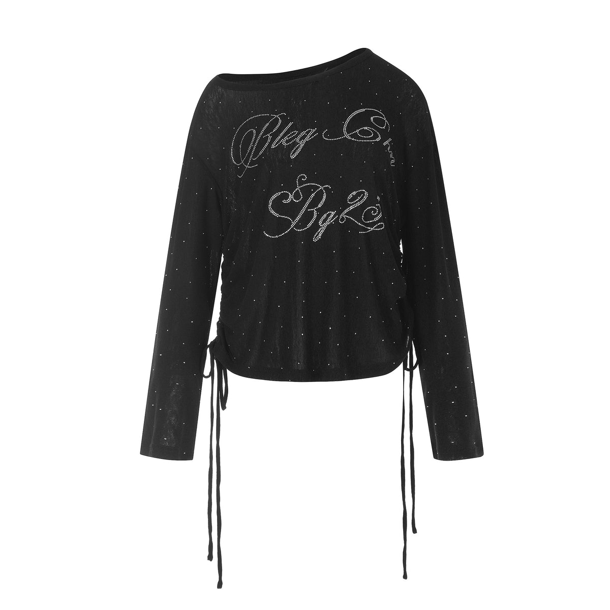 T-shirt Ombros Descobertos — Brilho Chic