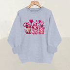 Sweatshirt de Fleece Estampada — Modelo 8