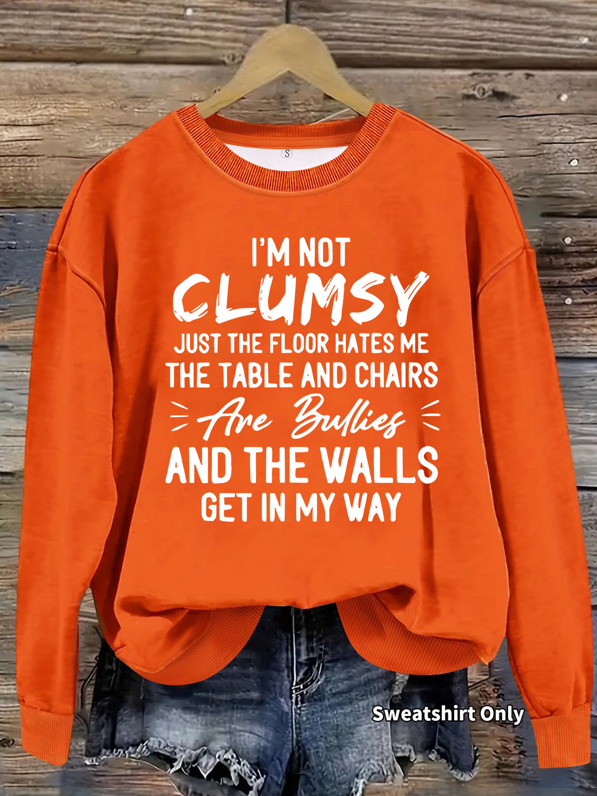 Sweatshirt Letras — Estilo Urbano