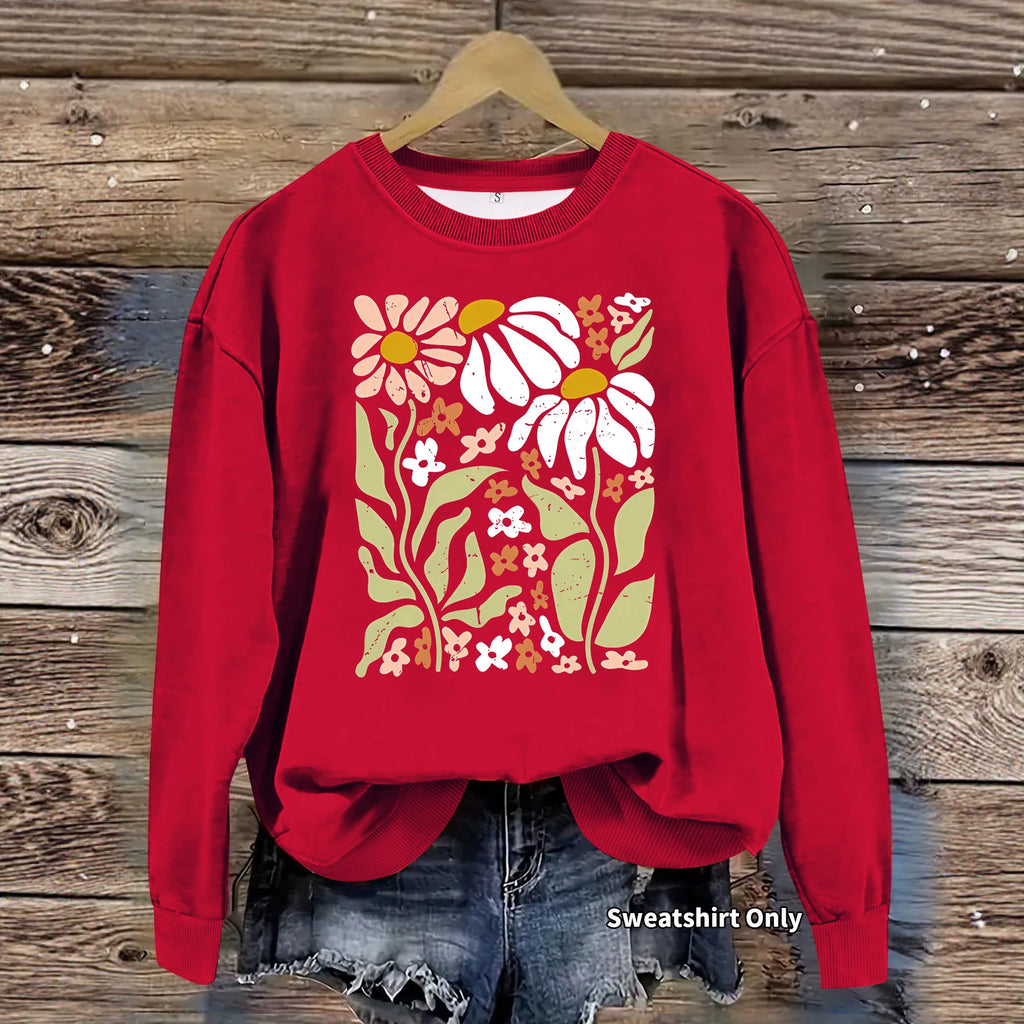 Sweatshirt Casual — Estampado Gráfico