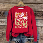 Sweatshirt Casual — Estampado Gráfico