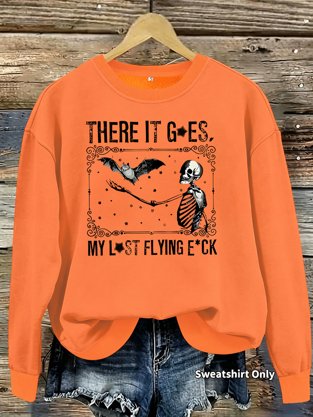 Sweatshirt Esqueleto e Águia — Estilo Dark