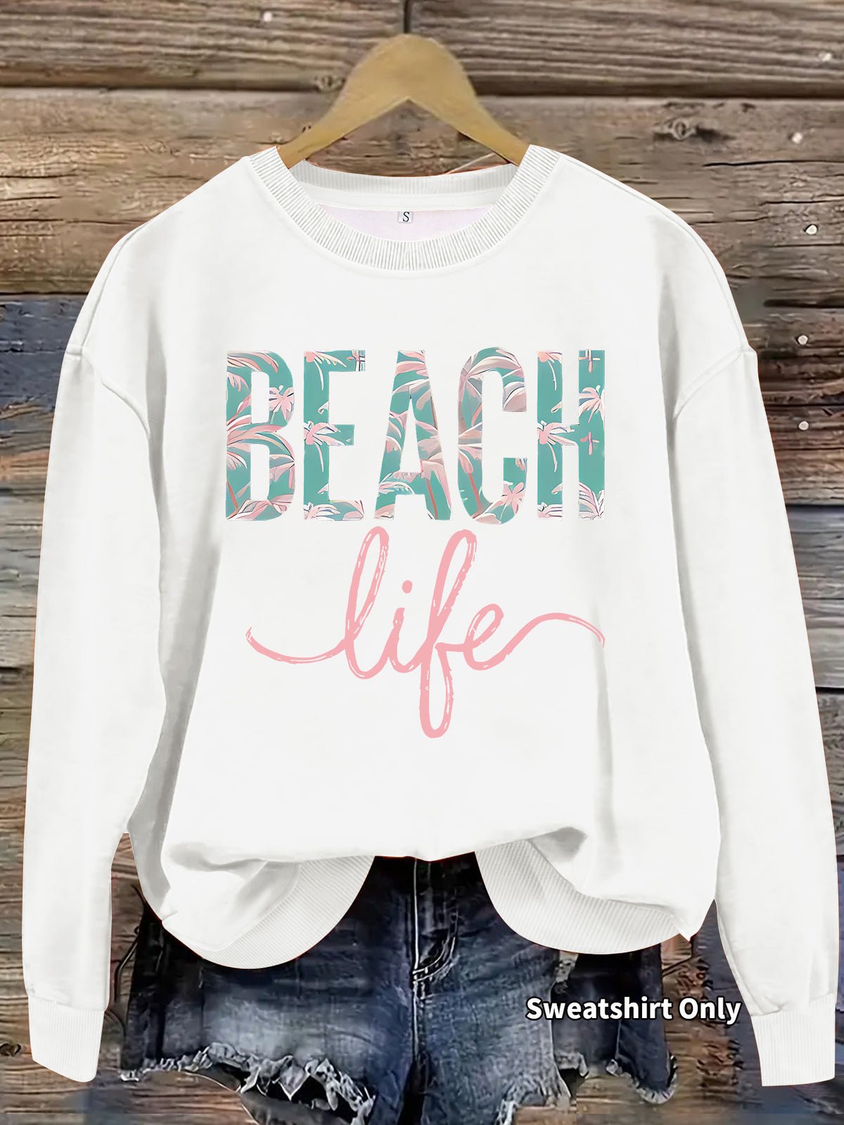 Sweatshirt Estampada Desportiva — Modelo 12