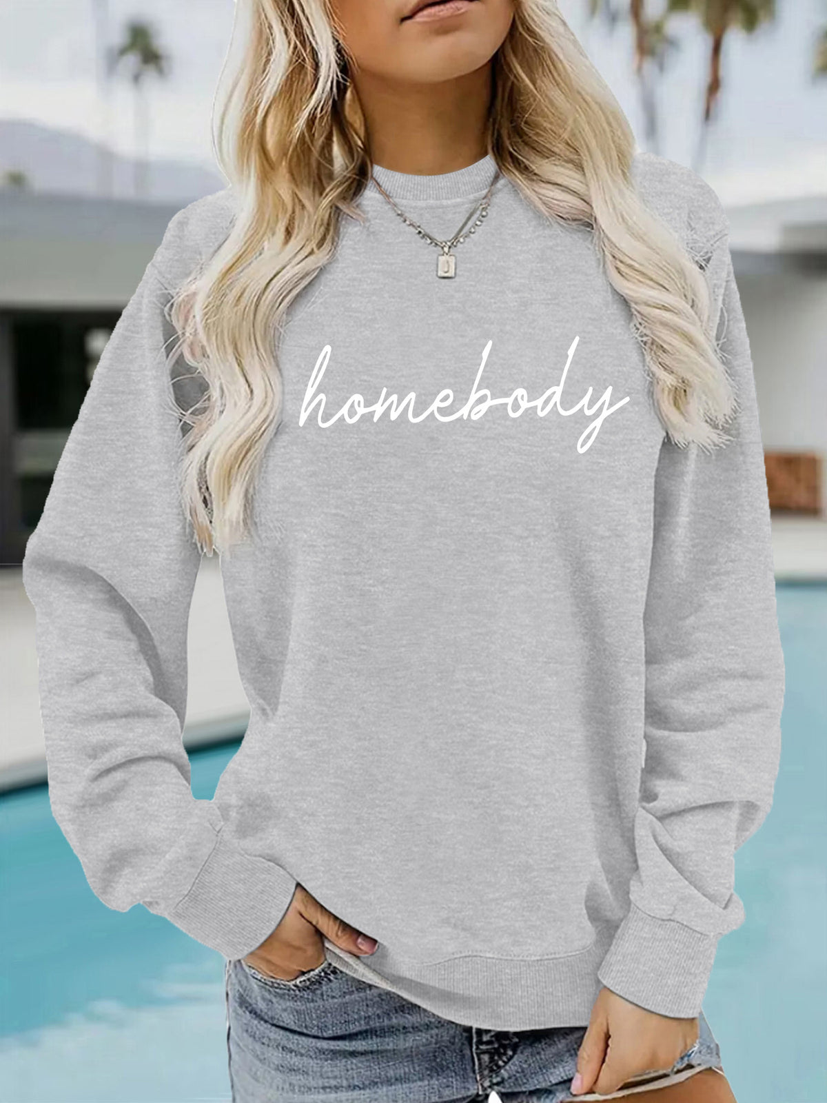 Sweatshirt Estampada — Modelo 1