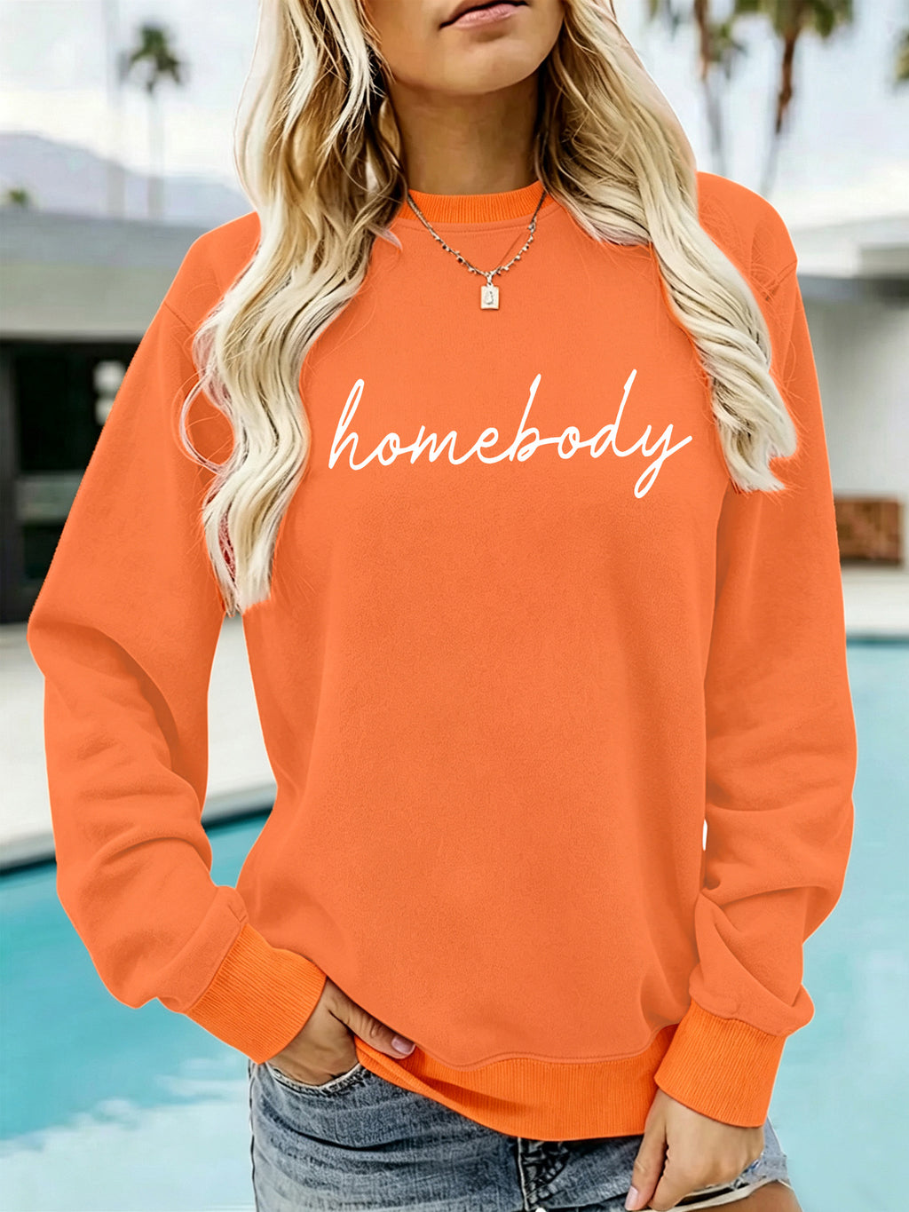 Sweatshirt Estampada — Modelo 1