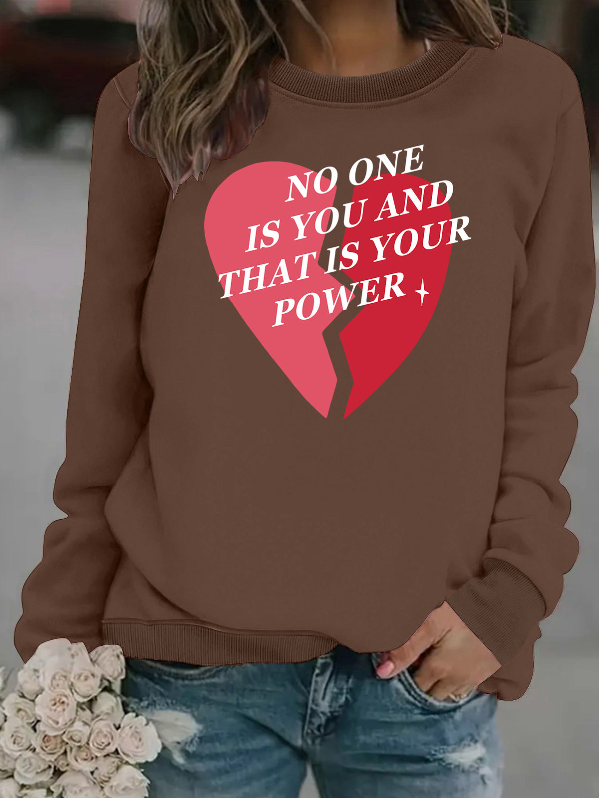 Sweatshirt Coração — Edição Dia dos Namorados