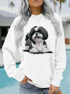 Sweatshirt Básica — Estampado Essencial