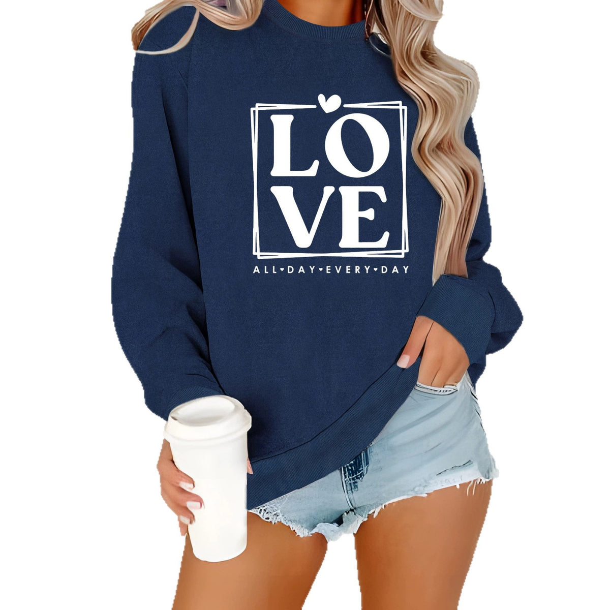 Sweatshirt de Fleece Gráfica — Modelo 9