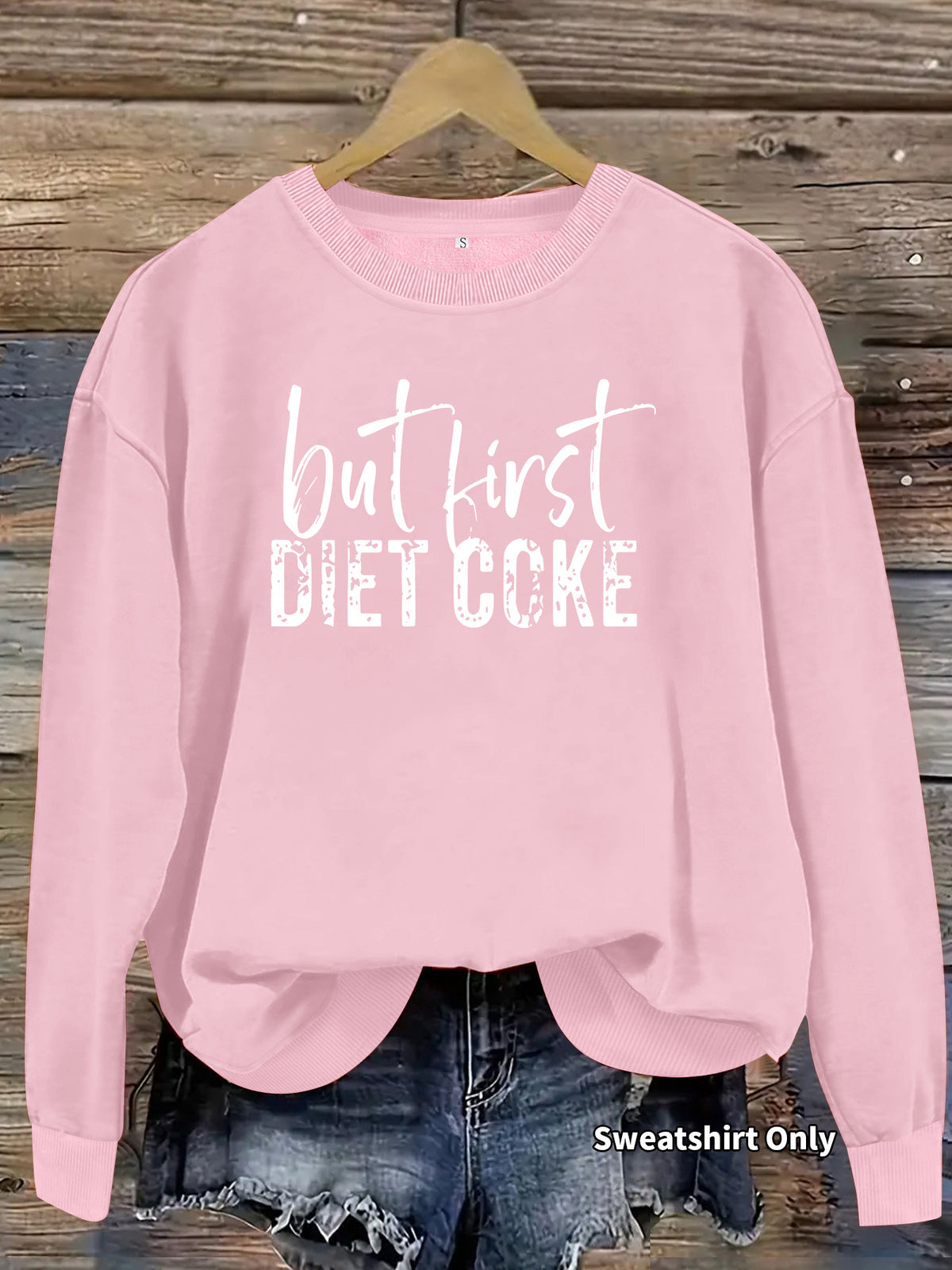 Sweatshirt Grossa Estampada — Modelo 7