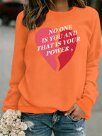 Sweatshirt Coração — Edição Dia dos Namorados