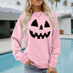 Round neck fleece sweatshirt sports sweatshirt