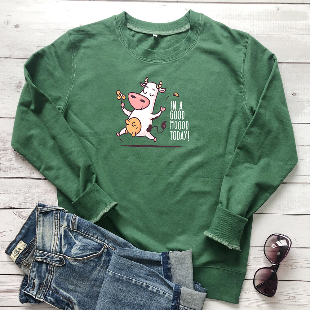 Sweatshirt In A Good Mood Today — Boa Disposição